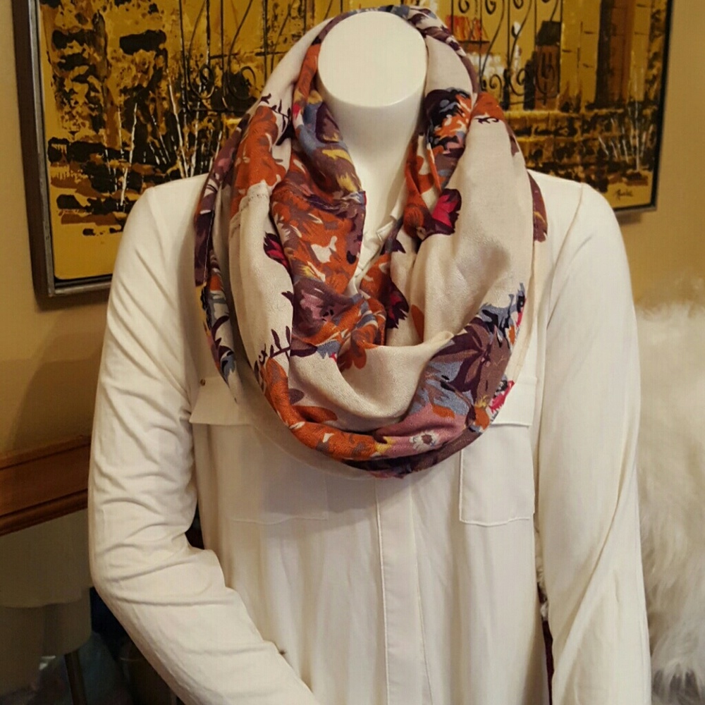 Beautiful infinity scarf
